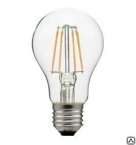 фото Лампа светодиодная LED 6вт Е27 А50 теплый СДФ-6 Лисма