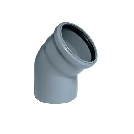 Фото №0 Отвод 110 (45°) для внутренней канализации HTB Ostendorf