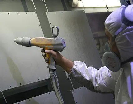 Фото №0 Порошковая покраска металла