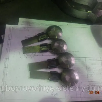 Фото №1 Линзы глухие с указателем Ду 150 Ру до 100 МПа ГОСТ 22791-83