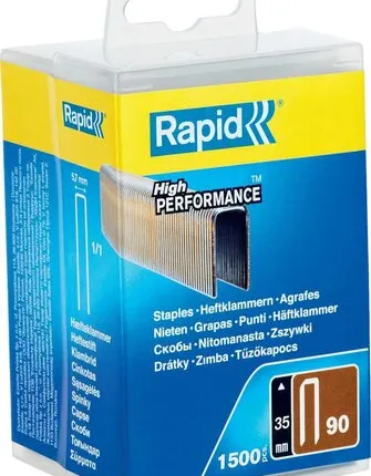 Фото №0 RAPID узкие, тип 90, 35 мм, 1500 шт, закаленные супертвердые гвозди (5000126)