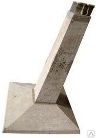 Фото №0 Фундамент под опоры ЛЭП 3.407.1-144 вып.1 Ф 2*1,6-А (комплект) - (Ф-2А)