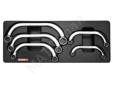 фото Набор ключей стартерных (полумесяц) 10-22мм 136х364мм TOPTUL