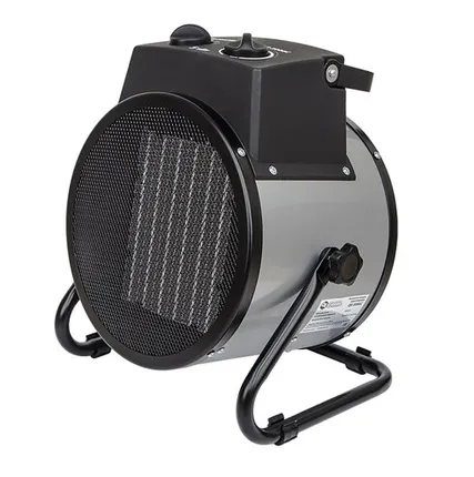 Фото №0 Нагреватель воздуха электрический QE- 3000 ETN (1,5/3кВт, 390 м.куб/ч) QUATTRO ELEMENTI