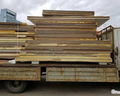 фото Бу сэндвич панели с демонтажа ппу 100 мм