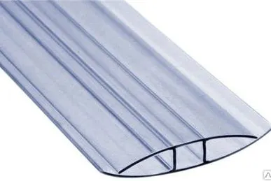 фото Профиль Соединительный HCP Cap 6-10*6000 мм (прозрачный) универс.