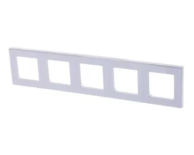 фото Рамка Levit 5п бел./ледяной ABB 2CHH015050A6001