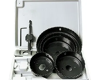 фото Набор кольцевых пил по дереву (64-127 мм; 5 шт.) MATRIX 704715