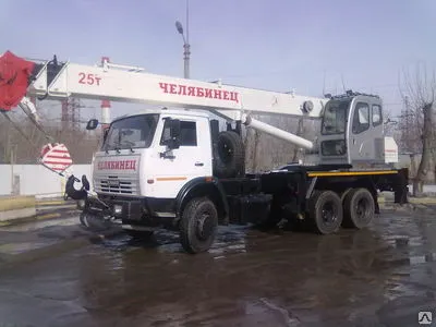 Фото №0 Автокран "Челябинец" КС-55732-21на шасси КАМАЗ,УРАЛ