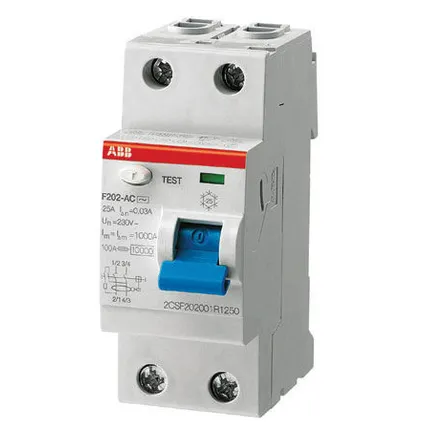 Фото №0 Устройство защитного отключения УЗО ABB ручка