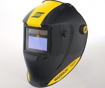 фото Маска сварщика с самозатемняющимся светофильтром WARRIOR Tech black for Air