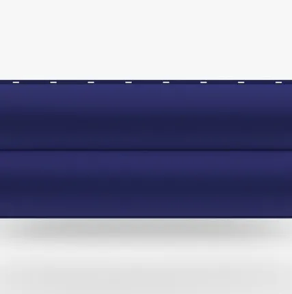 Фото №0 Сайдинг Металлический сайдинг «Бревно» 0.47-0.50 мм RAL 5002, Ультрамарин