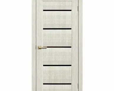 фото Дверь межкомнатная S02 (Skin Doors) АВС-пластик, микрофлекс, Бьянко 2000х700мм