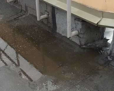 фото Гидроизоляция водостоков из бетона