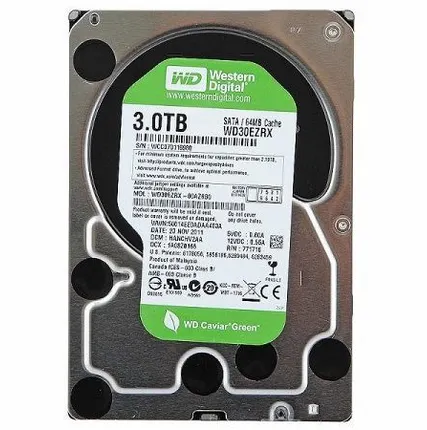 Фото №0 Жесткий диск 3.5" 3Tb WesternDigital WD Blue Desktop WD30EZRZ, 
5400rpm, 64