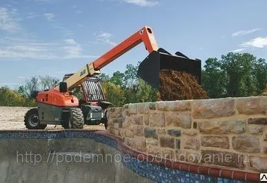 фото Телескопический строительный погрузчик JLG 2505