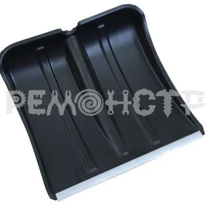 Фото №0 Лопата пластмассовая 380х365 МЕТЕЛЬ №1 алюм планка ф32 (1/10) П