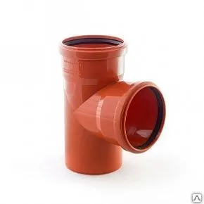 Фото №0 Тройник наружн. канализац.диам 200 х200х 45°