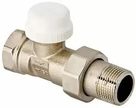 фото Клапан термостатический VALTEC,для радиатора,прямой 1/2 (10/80)