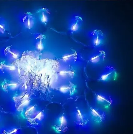 Фото №0 Гирлянда LED 48 ( 9м, B аватар, синяя, с контроллером, провод прозрачный)