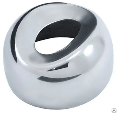 Фото №0 Соединитель поручня 38 со стойкой 42 под углом 80 СПС 38-90 арт.303