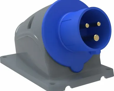 фото Вилка силовая 1-ф., 16А, 220В, IP44 (3-п., стац.) MAG...