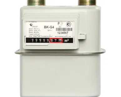 фото Счетчик газа BK-G4 правый, левый