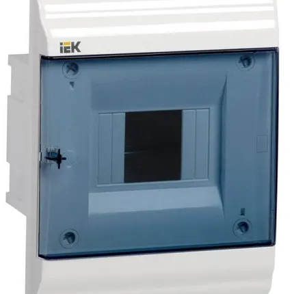 Фото №0 Бокс ЩРВ-П-4 мод. встраив. пластик IP41 PRIME ИЭК MKP82-V-04-41-20