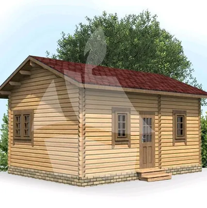 Фото №0 Двухуровневый дом 6,0х4,5