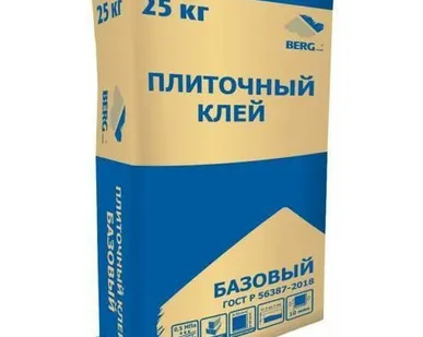 фото Клей плиточный ПК Базовый BERGhome, 25кг