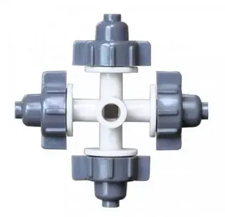 фото Туманообразователь (Туманообразователь 4 сопла серый MJ1301B)