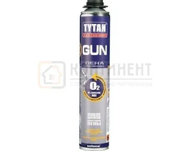 фото Пено-клей для теплоизоляции ТИТАН GUN 750мл (универсальный)