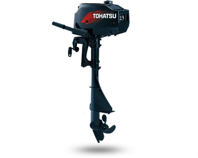 фото 2х-тактный лодочный мотор Tohatsu M 2.5 S