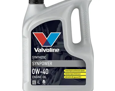 фото Масло моторное синт. Valvoline SYNPOWER 0W40 (e4L)