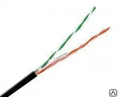 фото Витая пара UTP 2 пары AWG 24 Cat.5е внешняя Cu Standart