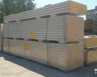 фото Сэндвич панели пир 80 мм, 4,04 м