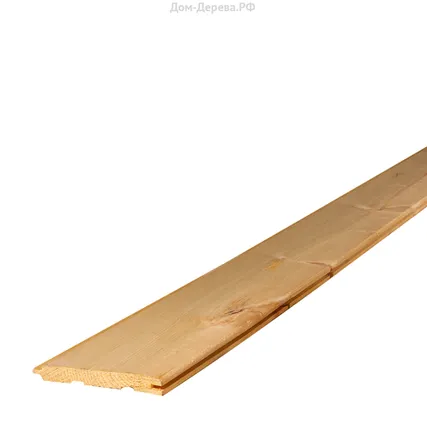 Фото №0 Вагонка кедр Ш 2500х149(140)х15 сорт АВ (в уп.8 шт.)