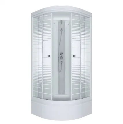 Фото №0 Душевая кабина Triton Полосы 100*100 В (ДН4)