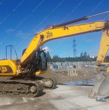 Фото №0 Аренда гусеничного экскаватора JCB JS 220S, Санкт-Петербург