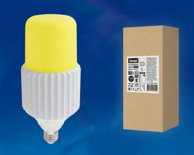 фото Лампа LED-MP200-80W/6000K/E40/PH ALP06WH Лампа светодиодная, удаленный люминофор. Дневной белый свет (6000K). Картон. ТМ Uniel