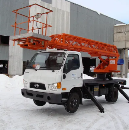 Фото №0 Аренда автовышки 32м