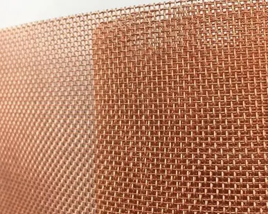 фото Сетка тканая бронзовая