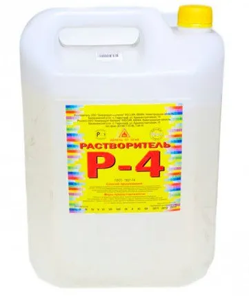 Фото №0 Растворитель Р-4 10л