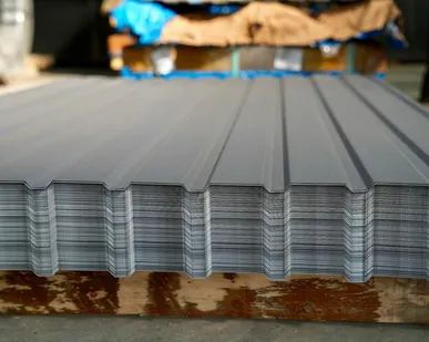 фото Профлист С-10 / графитовый серый / 0.45 мм. - RAL 7024 / Графитовый серый - Матовая - с ЛКП - Первый - С-10 - Стандартные - Розница