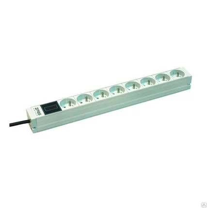 Фото №0 Блок розеток для 19' шкафов ZPAS 8 розеток Schuko WZ-LZ16-50-SU-000 ZPAS