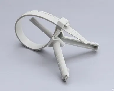 фото Fortisflex Кабельные стяжки с дюбелем КСД 7,6*150 FORTISFLEX (100шт)