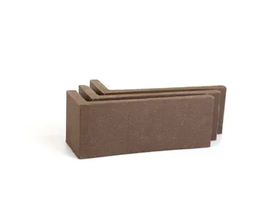 фото Клинкерная плитка угловая TERRAMATIC Plato Brown, 185*71*70*14 мм