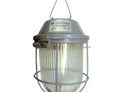 фото Светильник НСП 02-100-002 "Желудь А" IP52 корпус с решеткой серый Элетех 1005550306