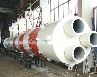 фото Дымовые трубы для котельных