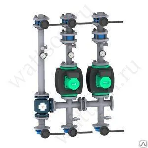 Фото №0 МКС Модуль коммунальный GEFFEN Модуль смесительный D 50 2 x с Wilo Top-S 50